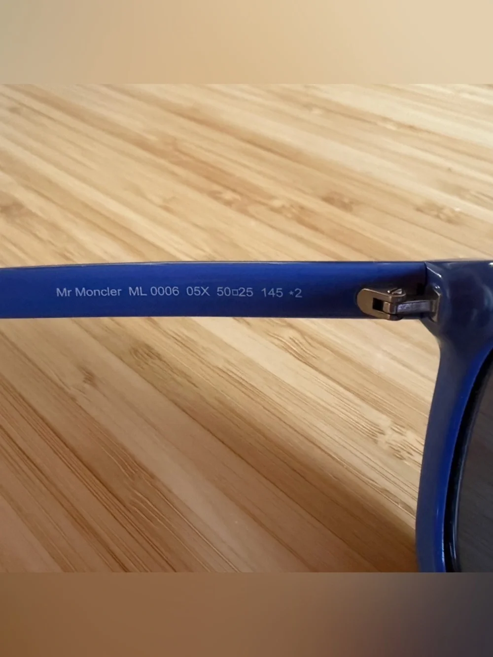 Moncler ML 0006 Navy Frame Sunglasses - Picture 7 of 7